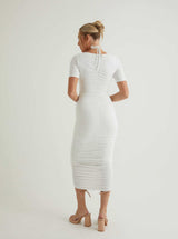 KALEY DRESS | White