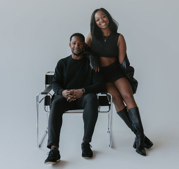 Alana Eve’s founder Alexis Jones and her co-founder brother