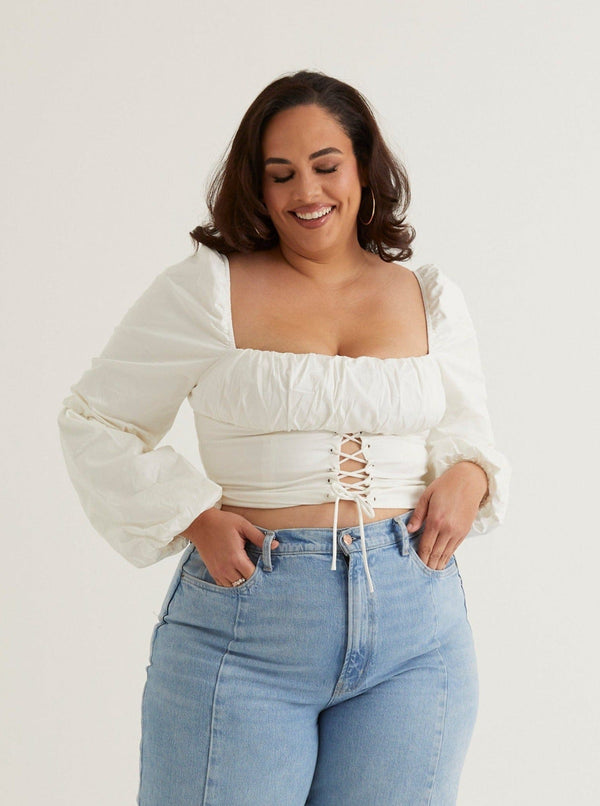 AMELIA Top | White